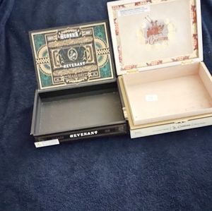 Group of 5 Cigar Boxes